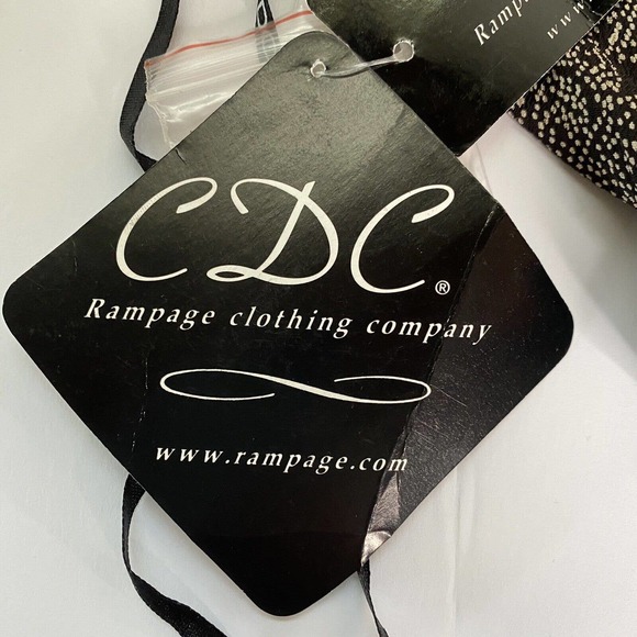 CDC Rampage Jr Sz 4 Fit & Flare Midi Dress Pink Floral Flutter Sleeve V Neck - Picture 6 of 11